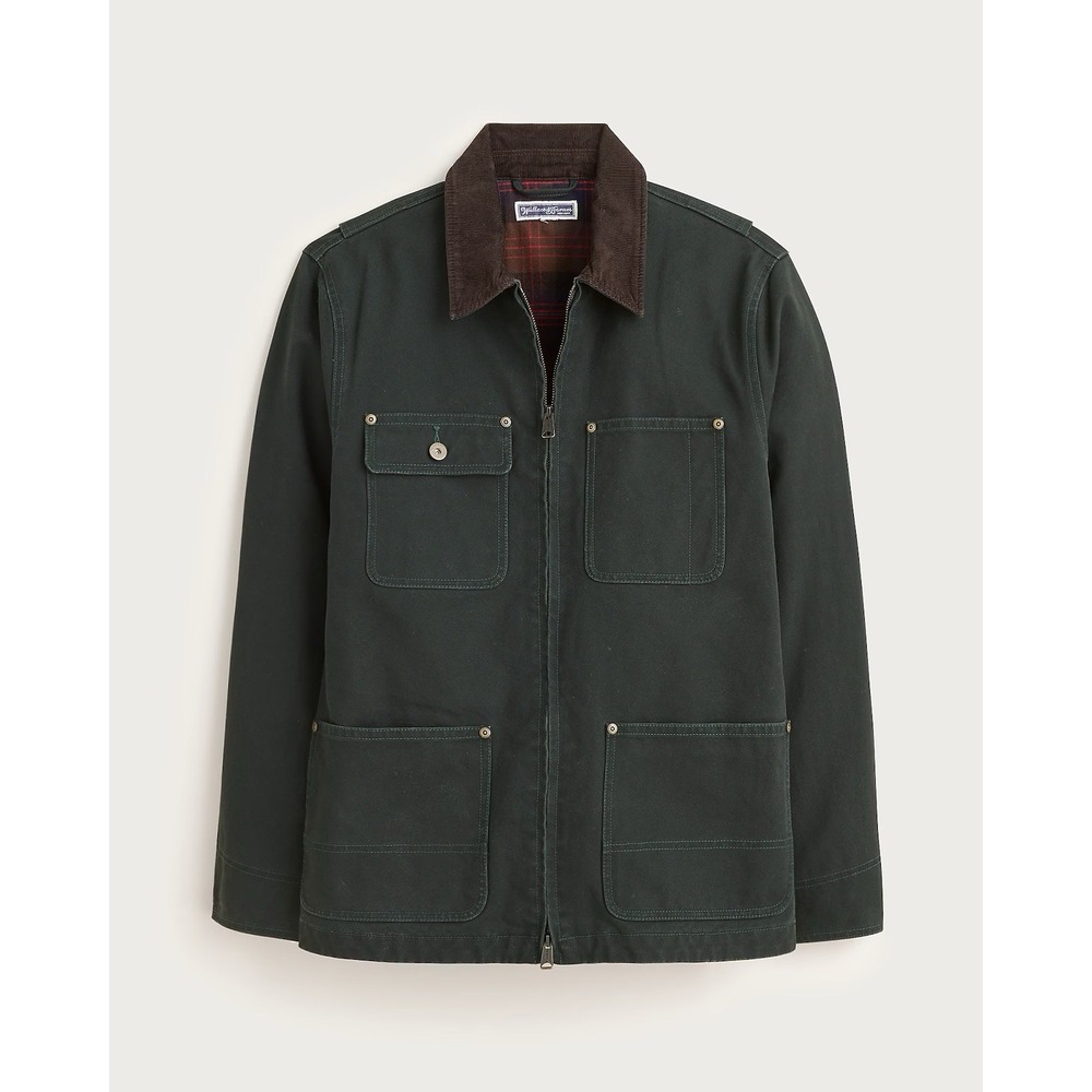 J CREW Wallace & Barnes Wallace & Barnes duck canvas utility jacket S $238 CL889